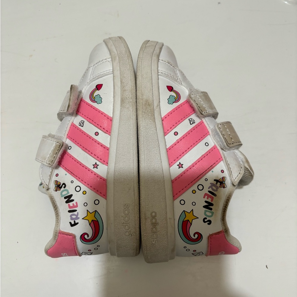 Disney Minnie Mouse toddler adidas size 8K sneakers